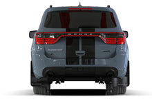 Load image into Gallery viewer, Rally Armor 16-26 Dodge Durango GT/Hellcat/RT/SRT 392/SXT Black UR Mud Flap White Logo