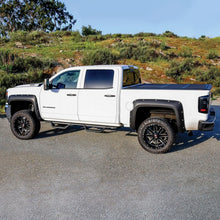 Load image into Gallery viewer, Westin 14-18 Chevrolet Silverado/GMC Sierra Crew Cab Outlaw Nerf Step Bars (Excl. Diesel) -Text. Blk