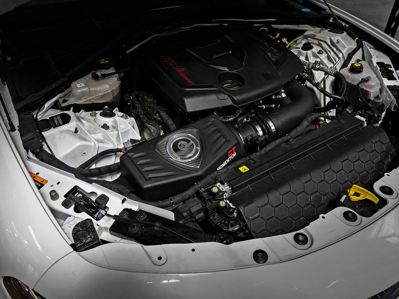 aFe POWER Momentum GT Pro Dry S Intake System 17-21 Alfa Romeo Giulia L4-2.0L (t)