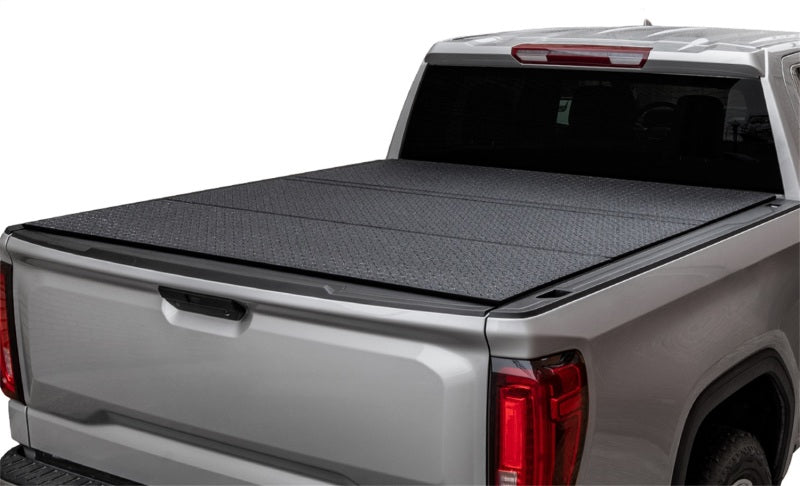 Access 16+ Toyota Tacoma 6ft Bed (w/o OEM Hard Cover) LOMAX Tri-Fold Cover - Black Diamond