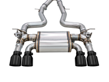 Load image into Gallery viewer, AWE Tuning BMW F8X M3/M4 Track Edition Cat-Back Exhaust - Diamond Black Tips