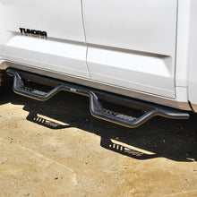 Load image into Gallery viewer, Westin 2022+ Toyota Tundra Double Cab Outlaw Nerf Step Bars - Textured Black