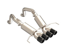 Load image into Gallery viewer, MBRP 14-19 Chevrolet Corvette 3in Dual Split Rear Axle Back w/ Carbon Fiber Tips
