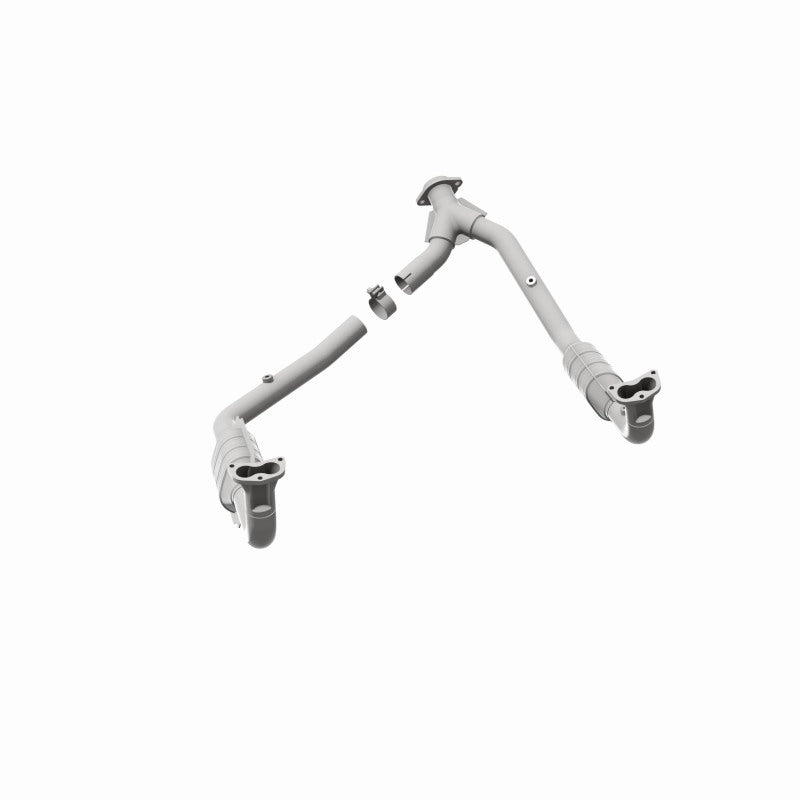 MagnaFlow DF Cat. Conv 97 Land Rover Defender 90 4.0L Y-Pipe Assy / 96-99 Discovery 4.0L Y-Pipe Assy