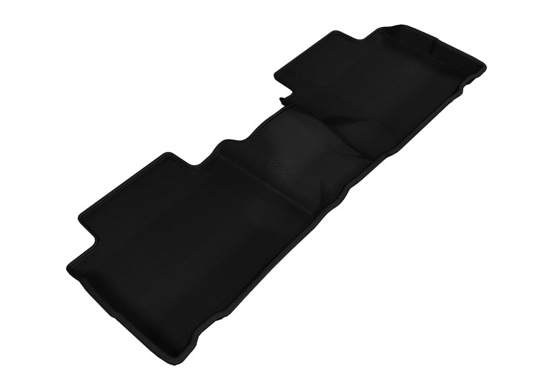 3D MAXpider 2014-2020 Nissan Rogue Kagu 2nd Row Floormats - Black