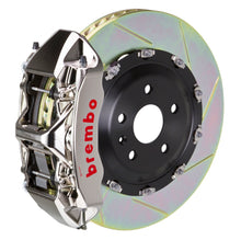Load image into Gallery viewer, Brembo 19+ Z4/20+ Supra Front GTR BBK 6 Piston Billet 380x34 2pc Rotor Slotted Type1 - Nickel