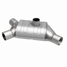 Load image into Gallery viewer, MagnaFlow Universal Catalytic Converter 2 inch/2 inch S/D Subaru PC2 Front