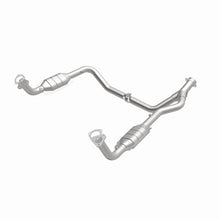 Load image into Gallery viewer, MagnaFlow DF Cat. Conv 95-99 Range Rover 4.0/4.6L GEMS Y-Pipe Assembly *NOT FOR SALE IN CALIFORNIA*
