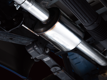 Load image into Gallery viewer, AWE Tuning 0FG 21+ Ford F150 Dual Side Exit Cat-Back Exhaust- 4.5in Chrome Silver Tips
