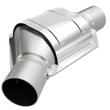 Load image into Gallery viewer, MagnaFlow Universal Catalytic Converter 2.50 Angled Inlet OEM