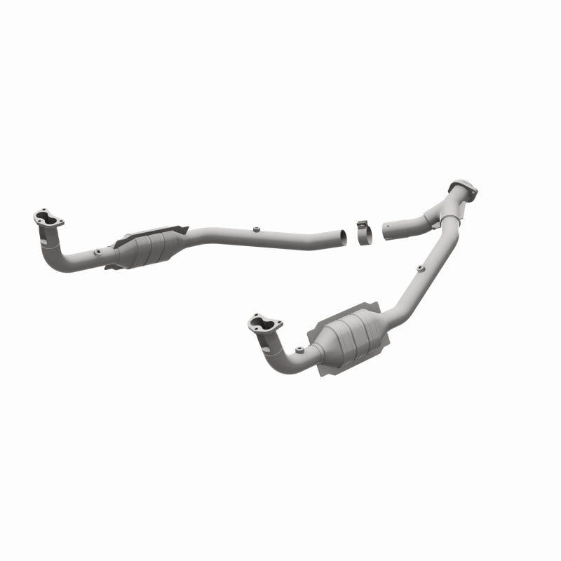 MagnaFlow DF Cat. Conv 97 Land Rover Defender 90 4.0L Y-Pipe Assy / 96-99 Discovery 4.0L Y-Pipe Assy