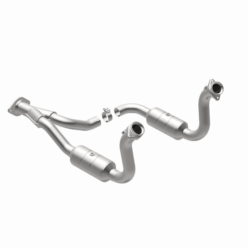 MagnaFlow DF Cat Conv 08-10 Ford F-250/F-250 SD/F-350/F-350 SD 5.4L/6.8L/F-450 SD 6.8L Y-Pipe Assy