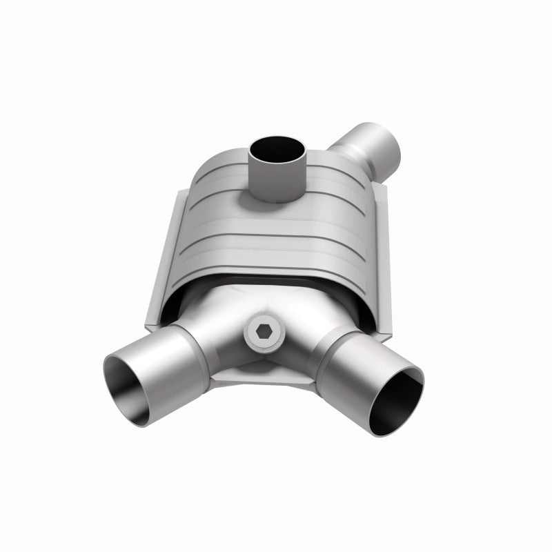 MagnaFlow Universal Catalytic Converter 2 inch/2 inch S/D Subaru PC2 Front