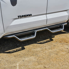 Load image into Gallery viewer, Westin 2022+ Toyota Tundra Double Cab Outlaw Nerf Step Bars - Textured Black