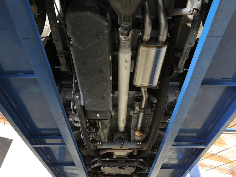 aFe Gemini XV 3in 304 SS Cat-Back Exhaust 09-18 GM Trucks V6-4.3/V8-4.8/5.3L w/ Black Tips