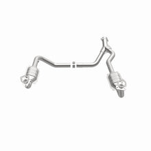 Load image into Gallery viewer, MagnaFlow DF Cat. Conv 95-99 Range Rover 4.0/4.6L GEMS Y-Pipe Assembly *NOT FOR SALE IN CALIFORNIA*