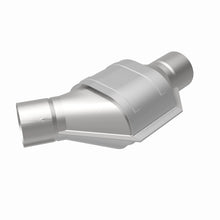 Load image into Gallery viewer, MagnaFlow Universal Catalytic Converter 2.00inch Angled Inlet