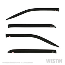Load image into Gallery viewer, Westin 2019 RAM 1500 Crew Cab (Non Classic) Slim Wind Deflector 4pc - Smoke