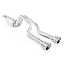 Load image into Gallery viewer, Stainless Works 2006-09 Trailblazer SS 6.0L 2-1/2in Chambered Exhaust Y-Pipe Center Bumper Exit