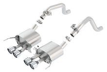Load image into Gallery viewer, Borla 14-15 Chevy Corvette C7 w/ AFM w/o NPP S Type Rear Section Exhaust Quad Rd RL Tips