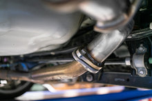 Load image into Gallery viewer, MBRP 15-19 Subaru WRX 2.0L/STI 2.5L 2.5in Dual Split Rear Exit w/ 3.5in CF Tips - T304