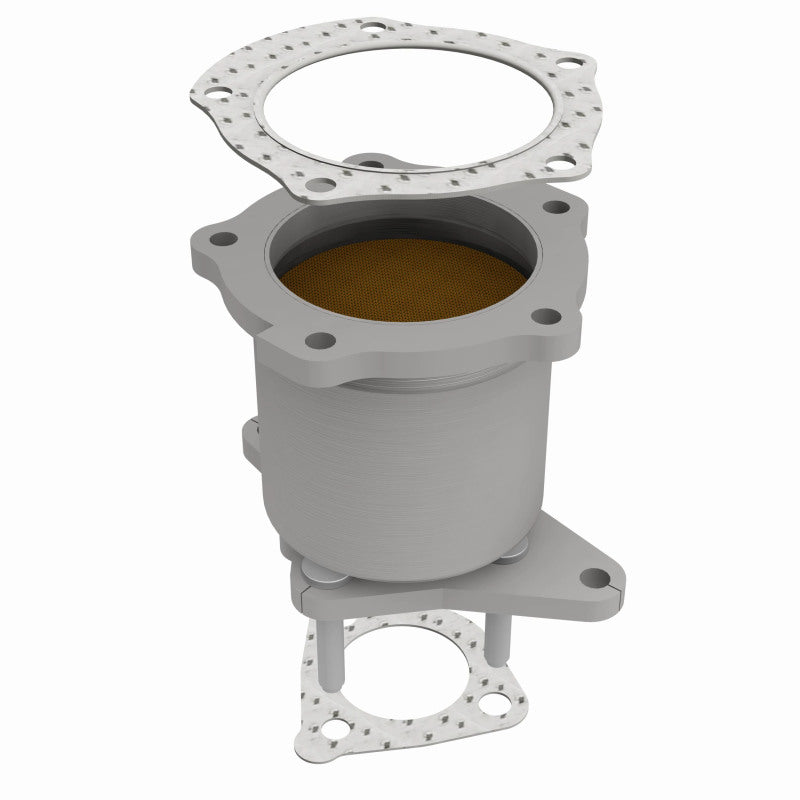 MagnaFlow Direct Fit Catalytic Converter 98 Mazda Protege Front