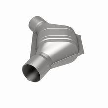 Load image into Gallery viewer, MagnaFlow Universal Catalytic Converter 2 inch Angled O/O PC2 Front