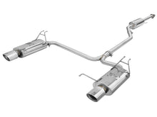 Load image into Gallery viewer, aFe Takeda Exhaust 2.25in to 2in Dia 304SS Cat-Back w/Polished Tips 08-12 Honda Accord Coupe V6 3.5L