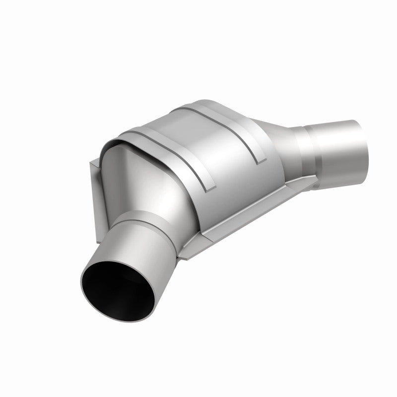 MagnaFlow Universal Catalytic Converter 2.50 Angled In / Out OEM