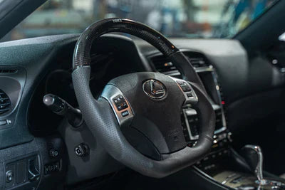 TOM'S Racing- Carbon Steering Wheel for Lexus ISF