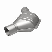 Load image into Gallery viewer, MagnaFlow Universal Catalytic Converter 2 inch Angled O/O PC2 Front