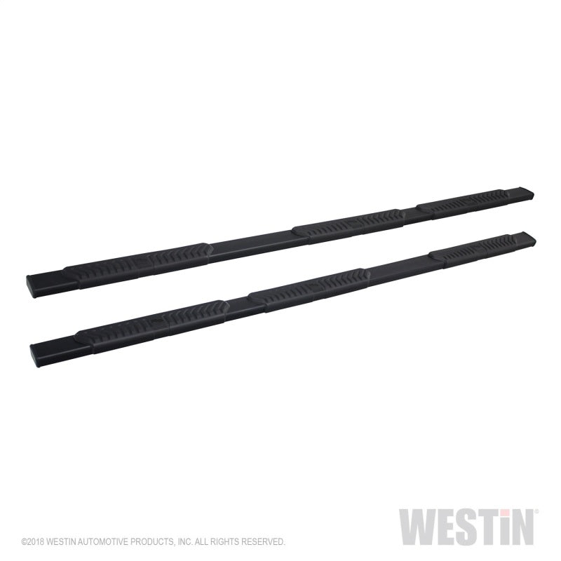 Westin 09-18 Dodge Quad Cab w/ 6.5ft Bed / Crew Cab w/ 5.5ft Bed R5 M-Series Nerf Step Bars - Black