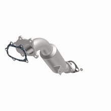 Load image into Gallery viewer, MagnaFlow Direct Fit Catalytic Converter 08-09 Subaru STi front OEM