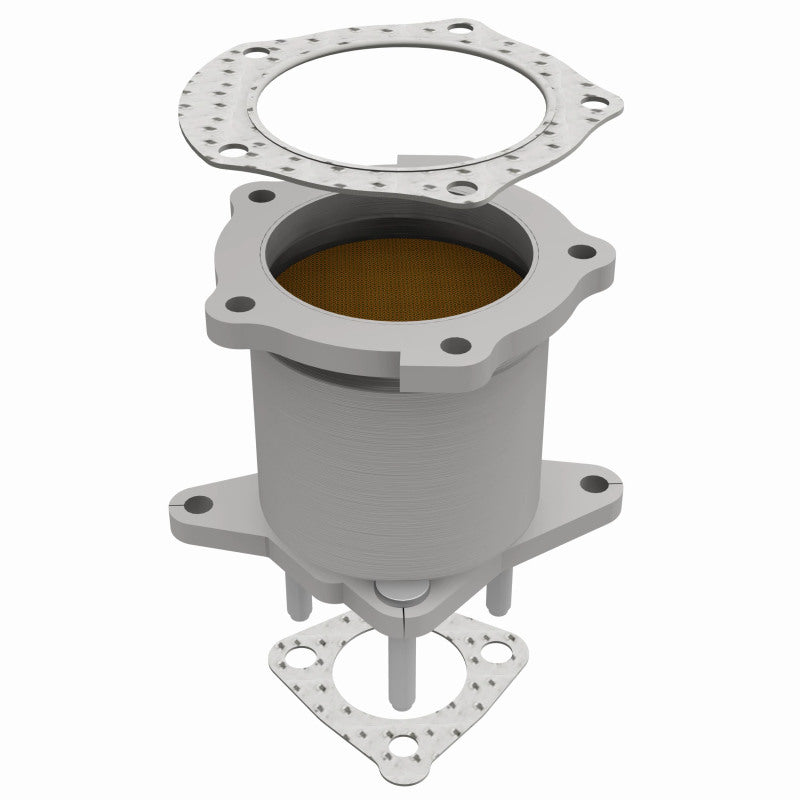 MagnaFlow Direct Fit Catalytic Converter 98 Mazda Protege Front