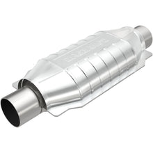 Load image into Gallery viewer, MagnaFlow Universal Catalytic Converter 3in T2 Front