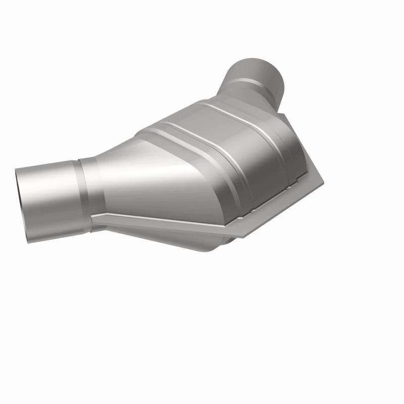 MagnaFlow Universal Catalytic Converter 2.25 Angled In/Out Front CA