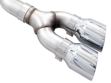 Load image into Gallery viewer, AWE Tuning 0FG 21+ Ford F150 Dual Side Exit Cat-Back Exhaust- 4.5in Chrome Silver Tips