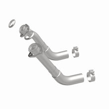 Load image into Gallery viewer, MagnaFlow 66-72 Chevy C10 Pickup V8 2-Piece Front Exhaust Pipe Kit (2in Tubing/Clamps/Inlet Flanges)