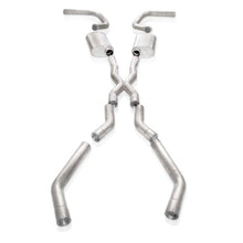 Load image into Gallery viewer, Stainless Works Chevy Camaro 1967-69 Exhaust 3in Stainless with X-Pipe