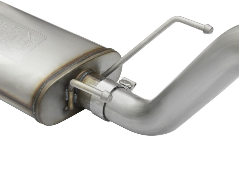 aFe MACH Force XP Cat-Back Stainless Steel Exhaust Syst w/Polished Tip Toyota Tacoma 05-12 L4-2.7L