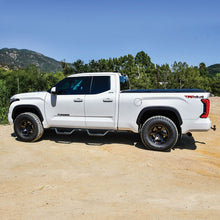 Load image into Gallery viewer, Westin 2022+ Toyota Tundra Double Cab Outlaw Nerf Step Bars - Textured Black