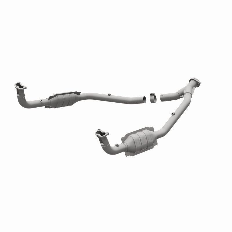 MagnaFlow DF Cat. Conv 97 Land Rover Defender 90 4.0L Y-Pipe Assy / 96-99 Discovery 4.0L Y-Pipe Assy