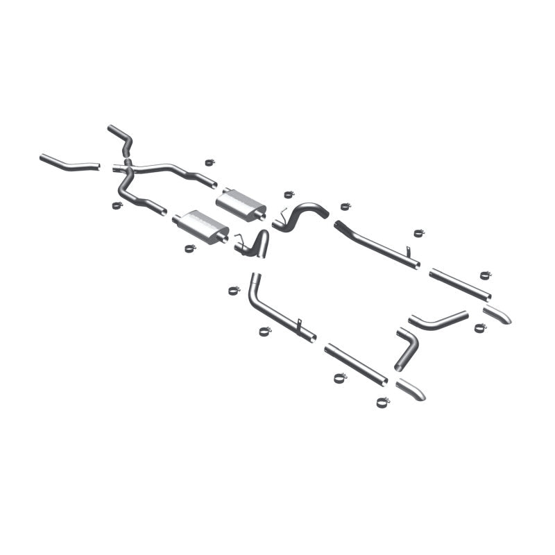 MagnaFlow Sys Cat-Back 55-57 Chevy Bel-Air