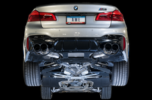 Load image into Gallery viewer, AWE Tuning 18-19 BMW M5 (F90) 4.4T AWD SwitchPath Cat-Back Exhaust - Chrome Silver Tips