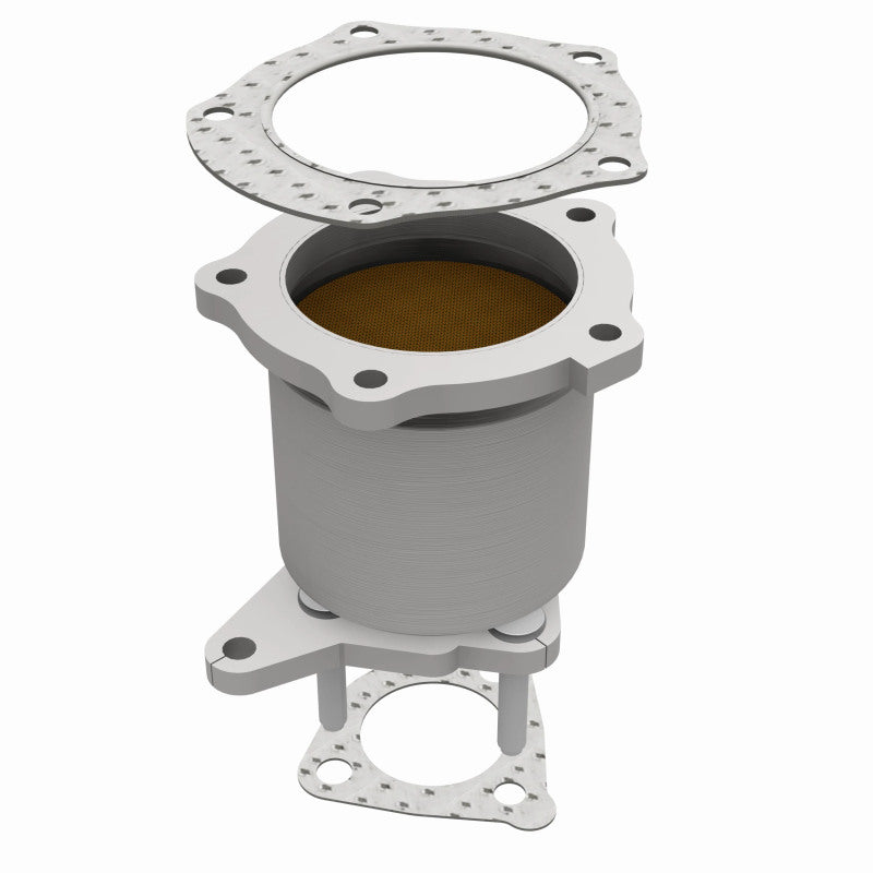 MagnaFlow Direct Fit Catalytic Converter 98 Mazda Protege Front