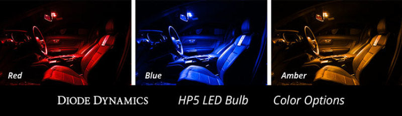 Diode Dynamics 194 LED Bulb HP5 LED Natural - White (Pair)