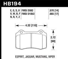 Load image into Gallery viewer, Hawk 92-00 Dodge Viper / 00 Mustang Cobra SVT  HPS Street Front Brake Pads