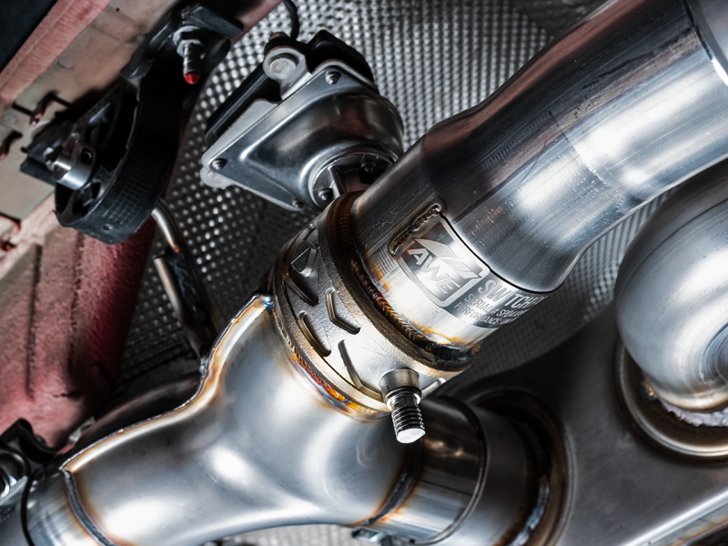 AWE Tuning BMW F8X M3/M4 Track Edition Cat-Back Exhaust - Diamond Black Tips