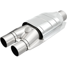 Load image into Gallery viewer, MagnaFlow Universal Catalytic Converter 2.5 inch/2 inch S/D PC2 Front