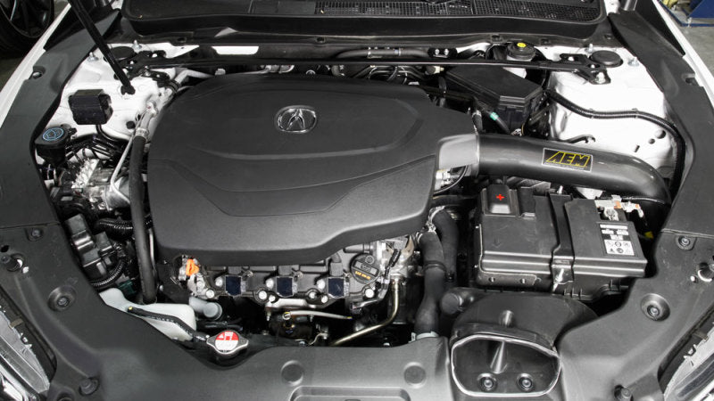 AEM 15-16 Acura TLX V6-3.5L F/I Gunmetal Gray Cold Air Intake